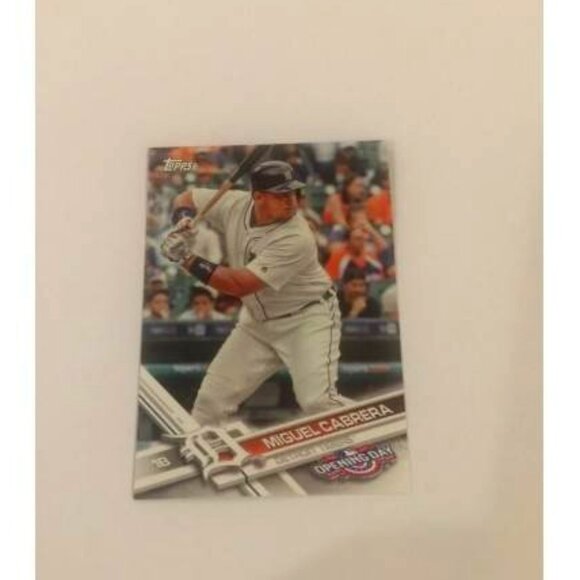 2017 Topps Opening Day Baseball #148A Miguel Cabrera Detroit Tigers (MISC1) - Picture 1 of 2
